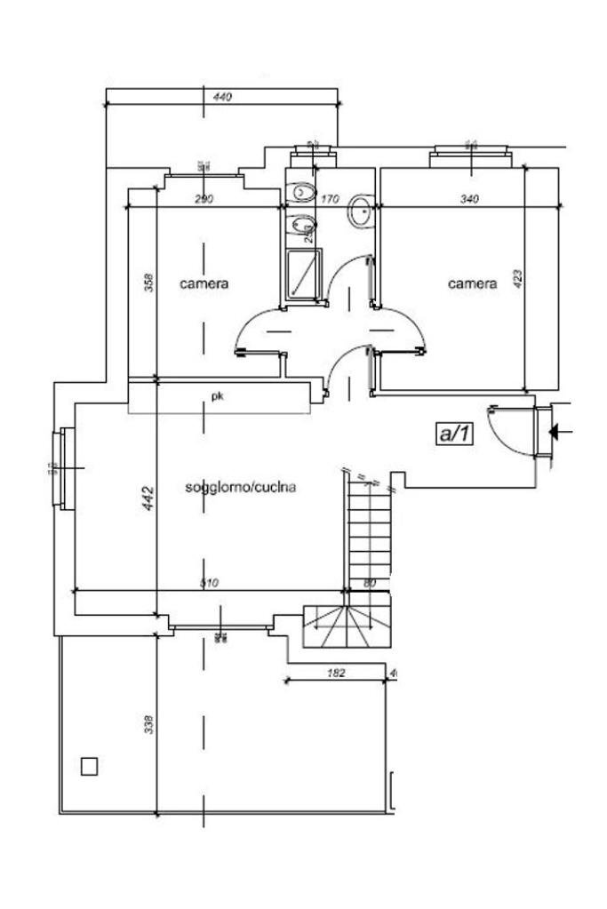 Appartamento Strada Del Mondino, Castiglione Torinese - planimetria 1