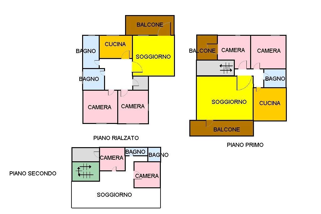 Villa via trieste, Ciriè - floor plans 1