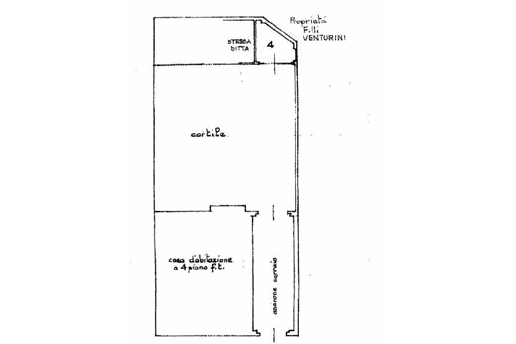 Box Via paolo gaidano, Torino (zona Centro Europa) - planimetria 1
