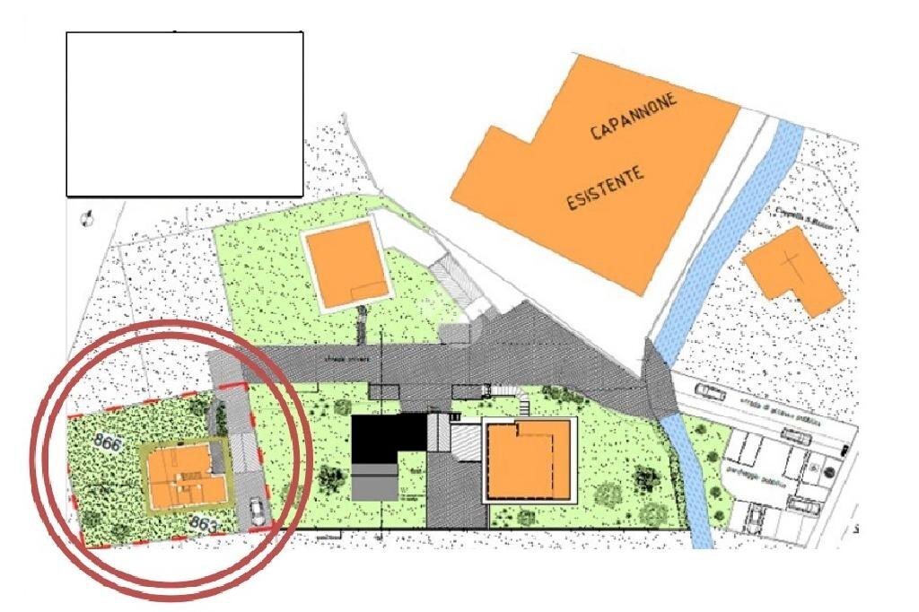 Terreno edificabile Via Valperga, Busano - planimetria 1