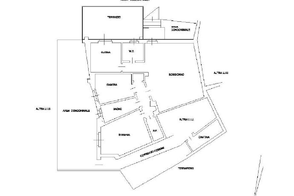 Quadrilocale Via dei pioppi, Pino Torinese - planimetria 1