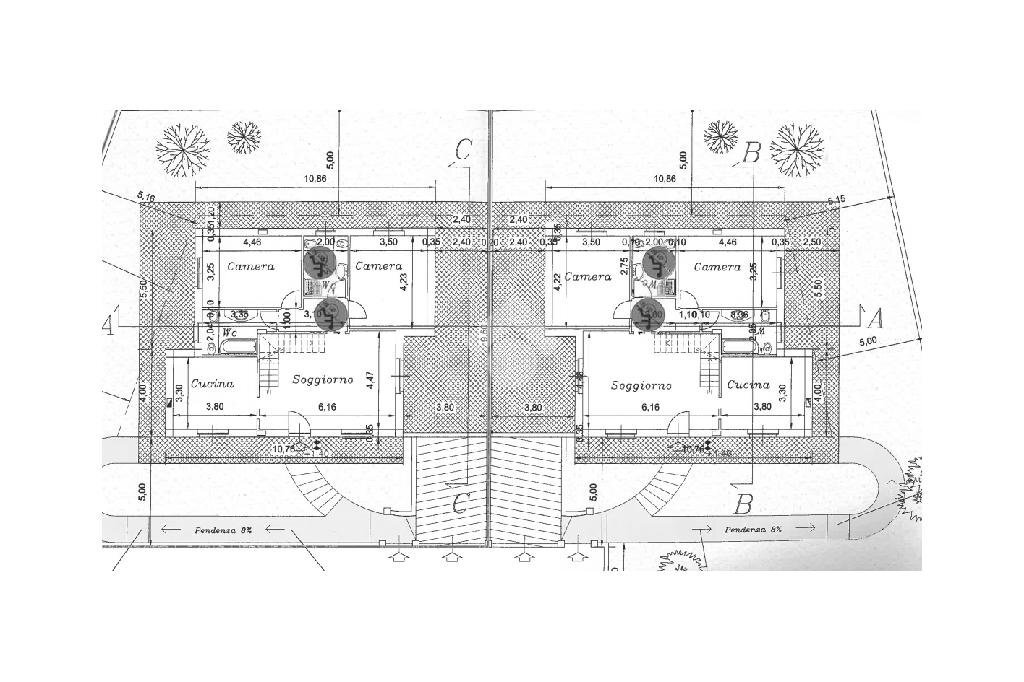 Terreno edificabile via dei finelli, Riva presso Chieri - planimetria 1