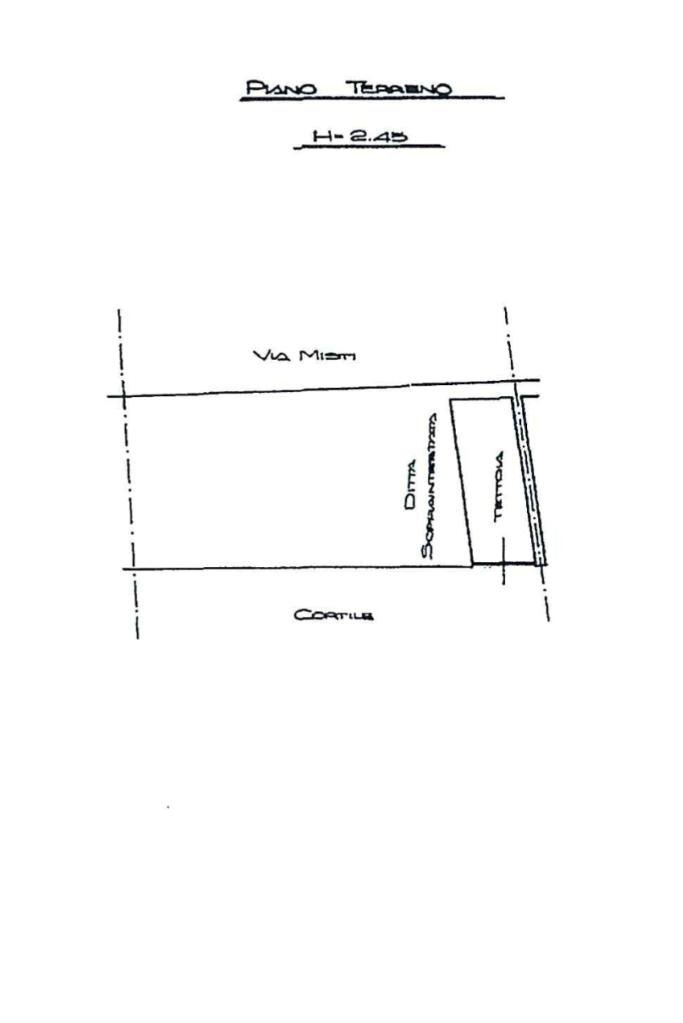 Semi-detached house via misti, Fiano - floor plans 1