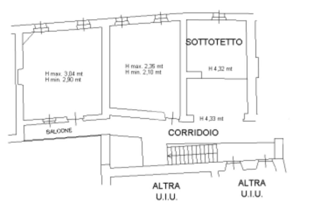 Casa semi indipendente Via Stura, San Maurizio Canavese - planimetria 1