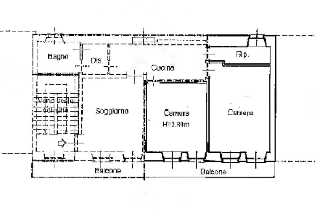 Quadrilocale Via Fatebenefratelli, San Maurizio Canavese - planimetria 1