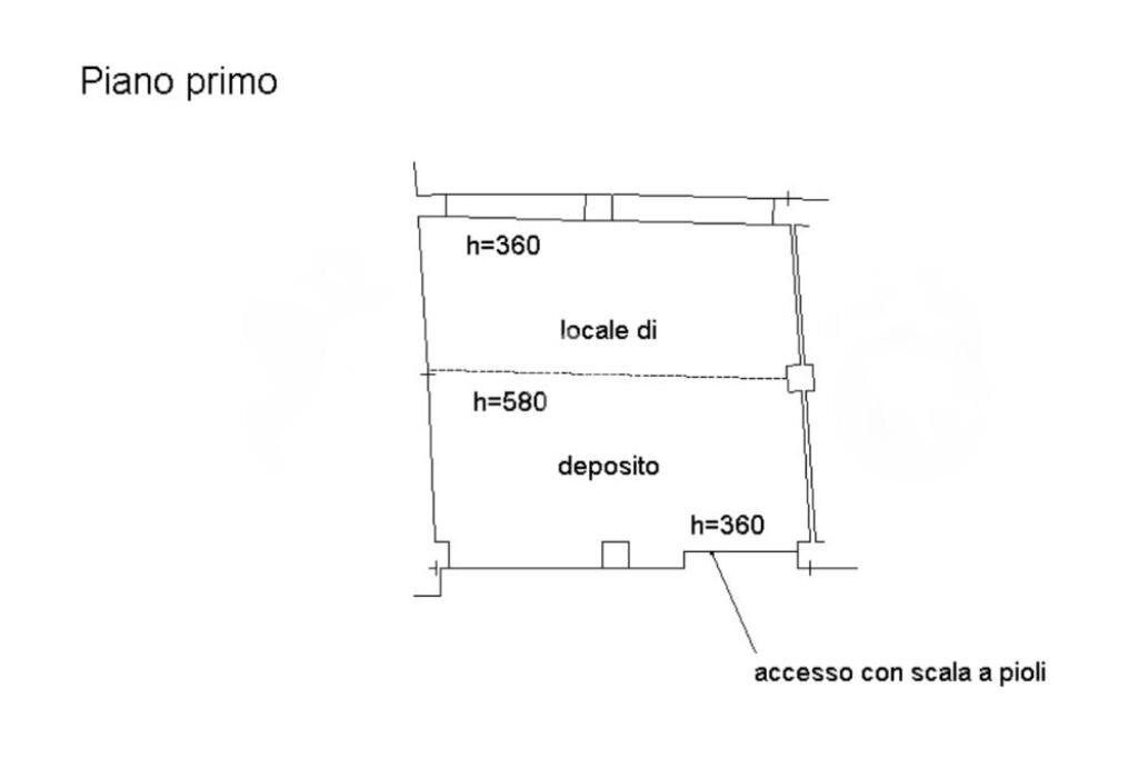 Rustico Via Megliassoni, San Francesco al Campo - planimetria 1