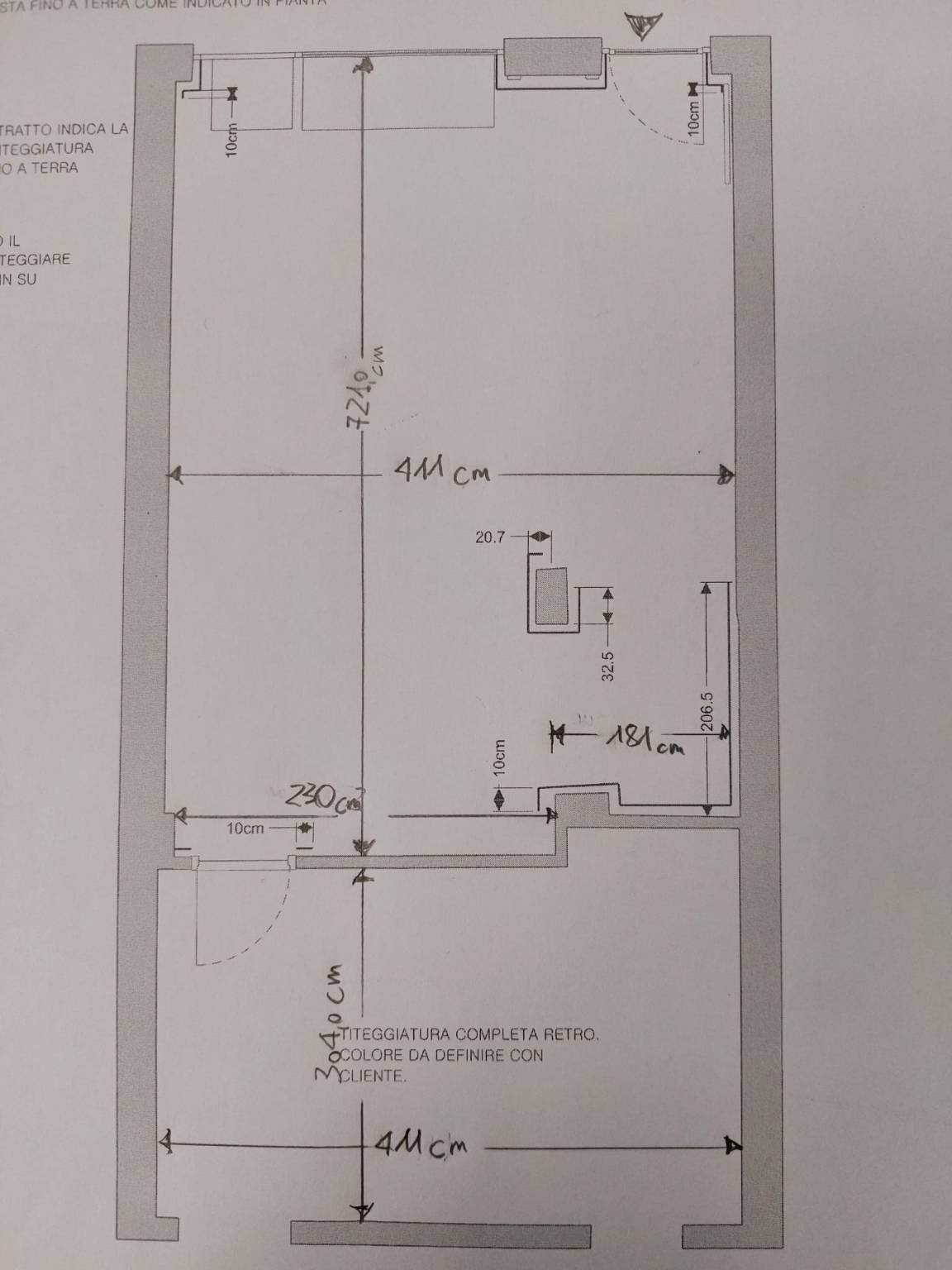 Bar - Tobacco - Ricevitoria Torino - floor plans 1