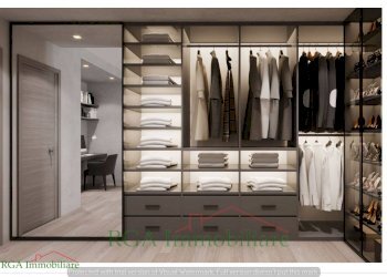 cabina armadi - Trilocale viale Vittorio Emanuele II, 22, Bergamo - foto 13