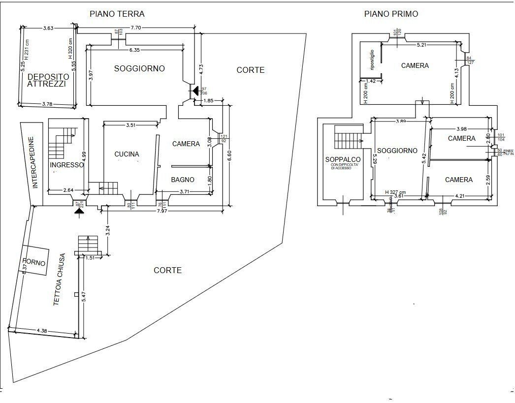 1.jpg - Villa at auction Via alla Stazione 16, Mele - floor plans 1