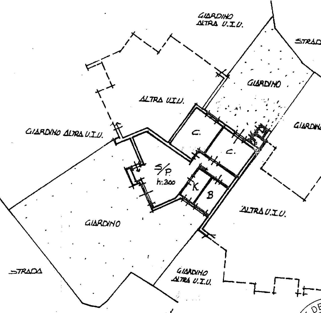 Trilocale via del Golf, Garlenda - planimetria 1