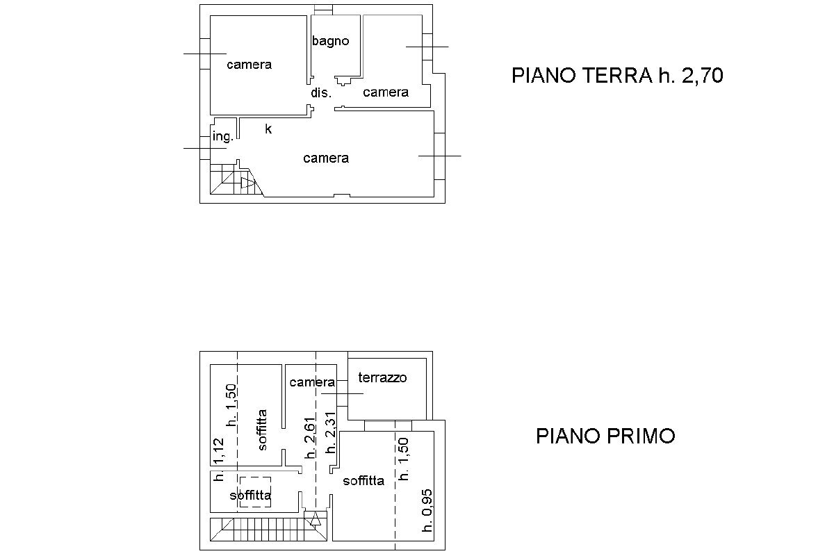 Villa Unifamiliare Cervia - planimetria 1