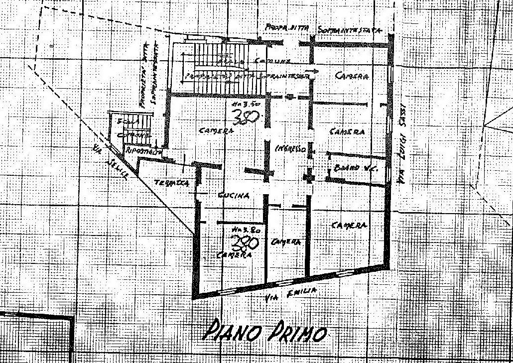 planimetrie appartamento - Apartment via Emilia, 272, Imola - floor plans 1