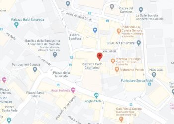 Mappa - Terreno non edificabile via di Sant'Agnese, 9, Genova (zona Principe) - foto 5
