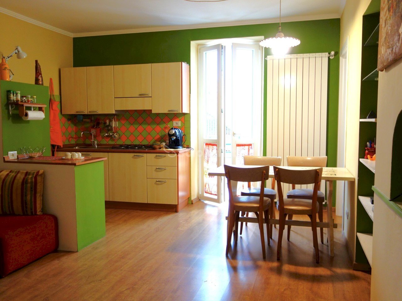 Soggiorno con angolo cottura - Three-room apartment Via Arnaldo Da Brescia 57, Sanremo - photo 1