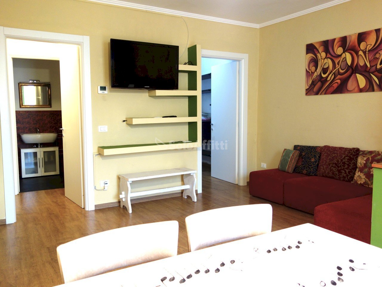 Soggiorno con angolo cottura - Three-room apartment Via Arnaldo Da Brescia 57, Sanremo - photo 3