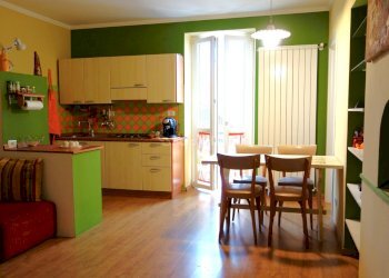 Soggiorno con angolo cottura - Three-room apartment Via Arnaldo Da Brescia 57, Sanremo - photo 1