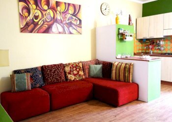 Soggiorno con angolo cottura - Three-room apartment Via Arnaldo Da Brescia 57, Sanremo - photo 6