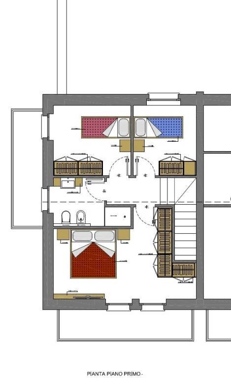 Planimetria - Terraced Villa Villa di Tirano - photo 2