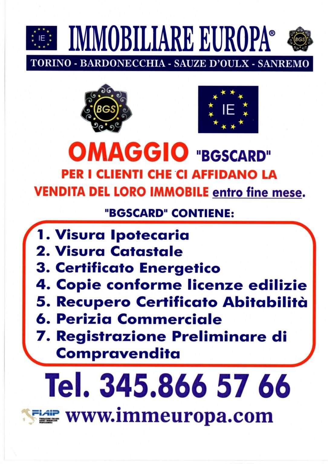 One-room apartment via Genova, 9, Bardonecchia - floor plans 1