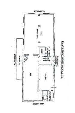Ristorante Tortona - planimetria 1