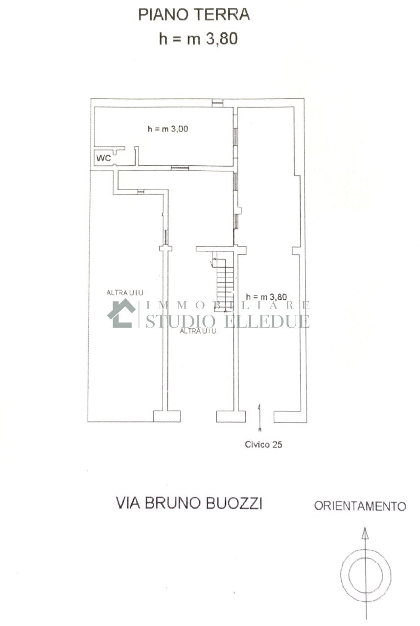 planimetria - Commercial Premises Bari - floor plans 1