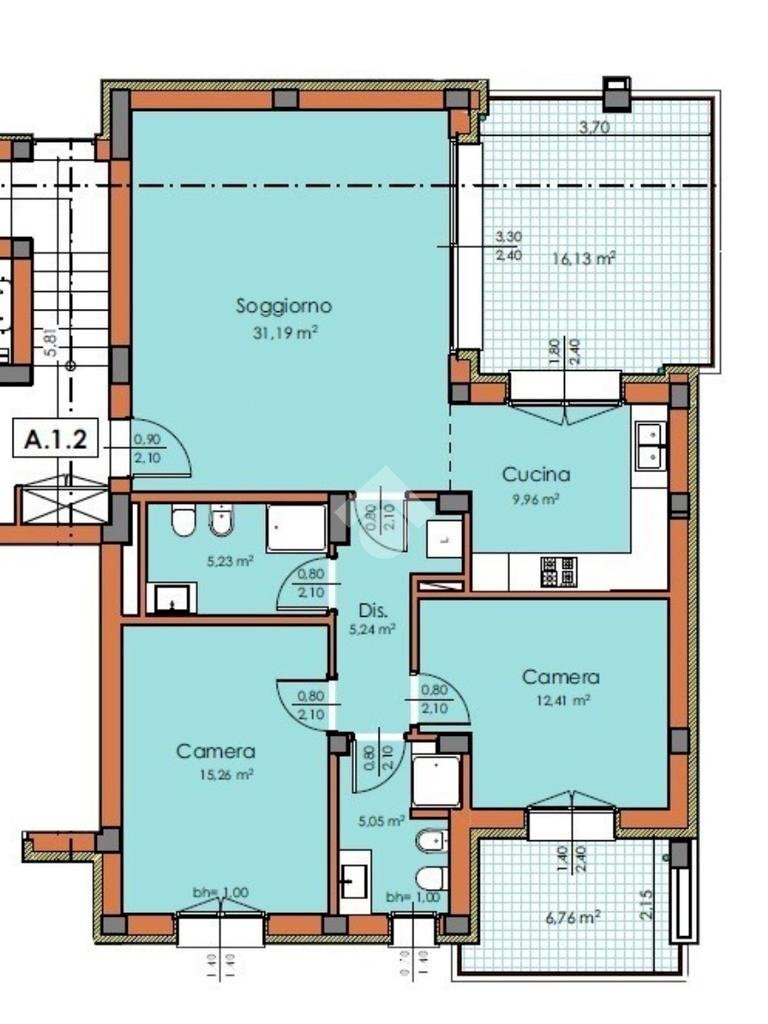 Quadrilocale Via tosarelli villanova, Castenaso - foto 2