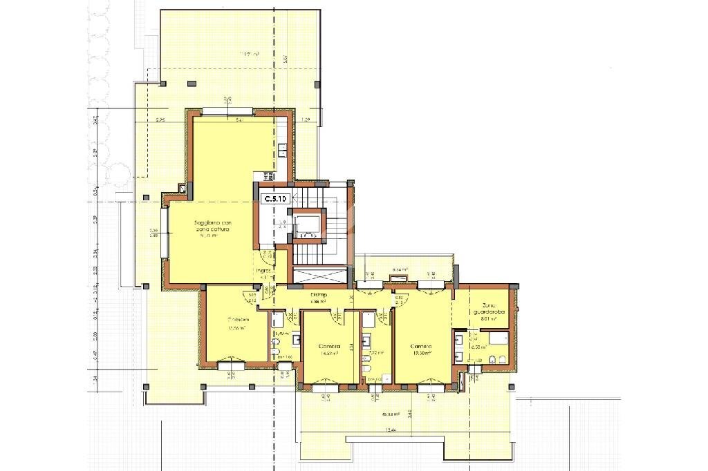 Attico Via tosarelli villanova, Castenaso - planimetria 1