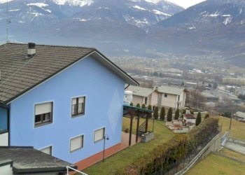 esterno ovest - Villa via Grigioni, 9, Castione Andevenno - foto 17
