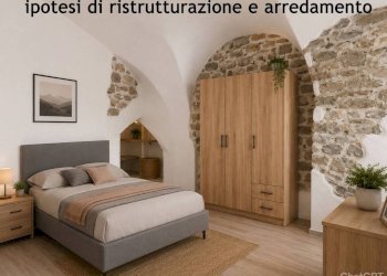 Camera da letto - Apartment vicolo Seta, Ceriana - photo 12