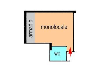 Planimetria - Attico via Brà, Bordighera - foto 22