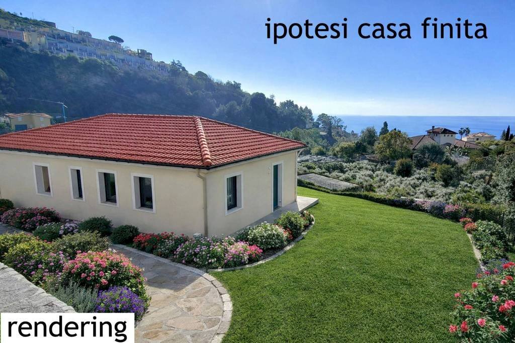 Facciata - Villa strada Vallegrande, Ospedaletti - foto 1