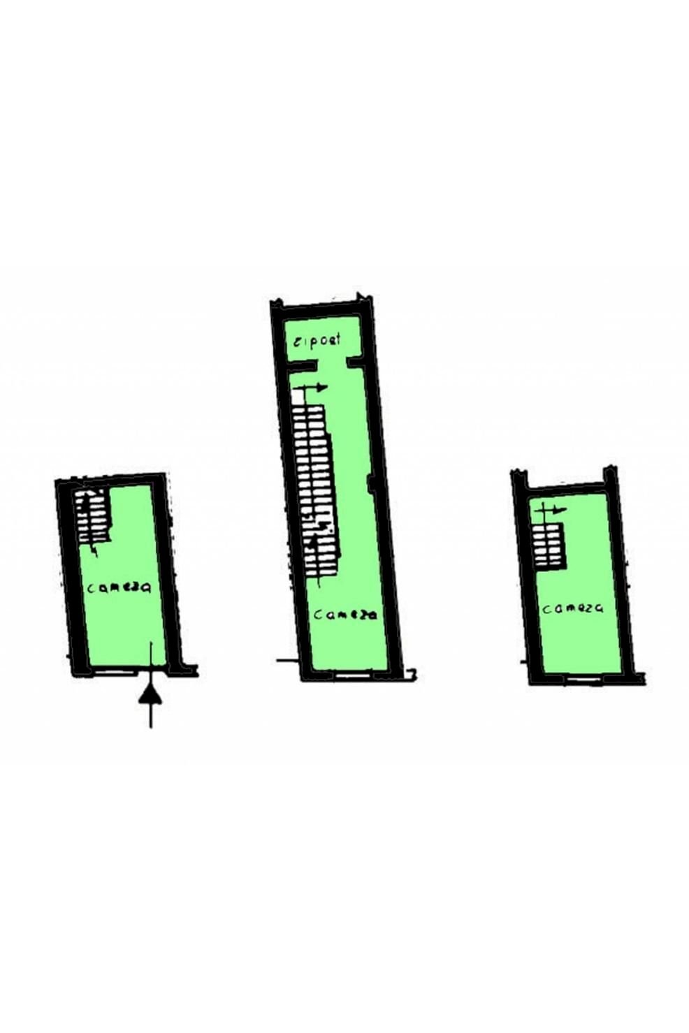 Independent house via Roma, Bajardo - floor plans 1