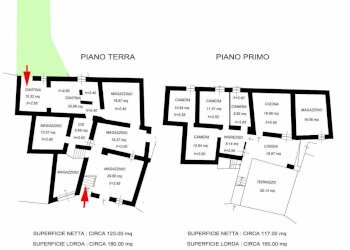 Planimetria - Rustico via San Bartolomeo, Armo - foto 13