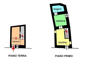 Planimetria - Trilocale strada Nuova, Cesio - foto 17