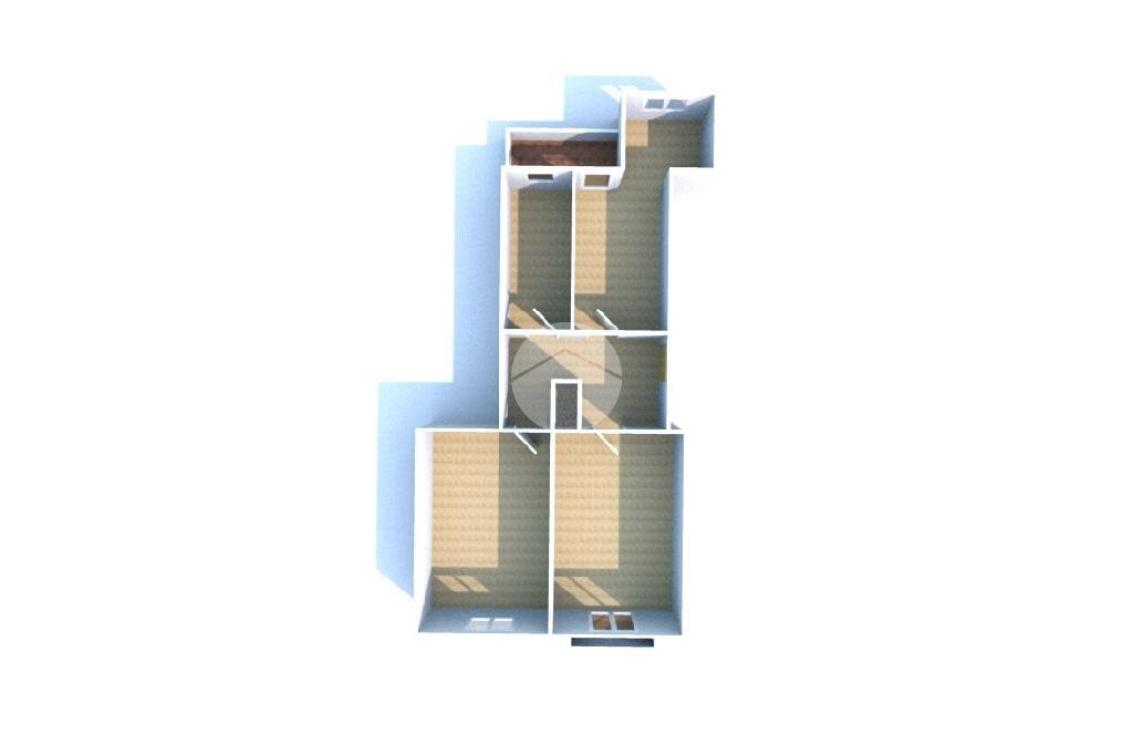 Three-room apartment Via Cavour, Moncalieri - floor plans 1
