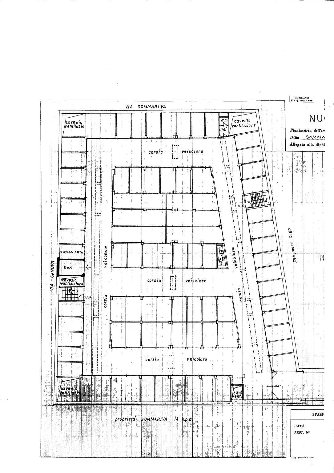 Box via Frabosa, 24/a, Torino - planimetria 1