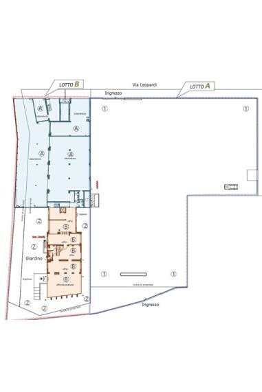 Stabile - Palazzo strada Provinciale Paullese Circonvallazione Idroscalo, Segrate - planimetria 1