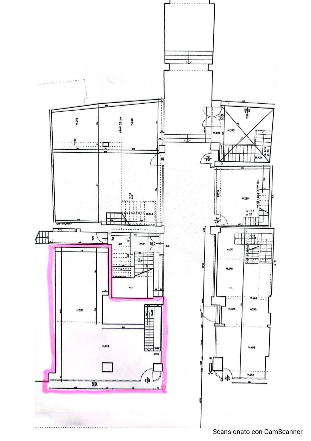 Shop piazza dell'Otto Agosto, Bologna (neighborhood Irnerio) - floor plans 1