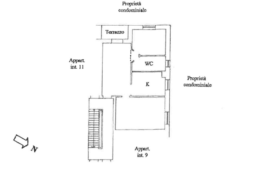 Quadrilocale Viale Mazzini, Sestri Levante - planimetria 1