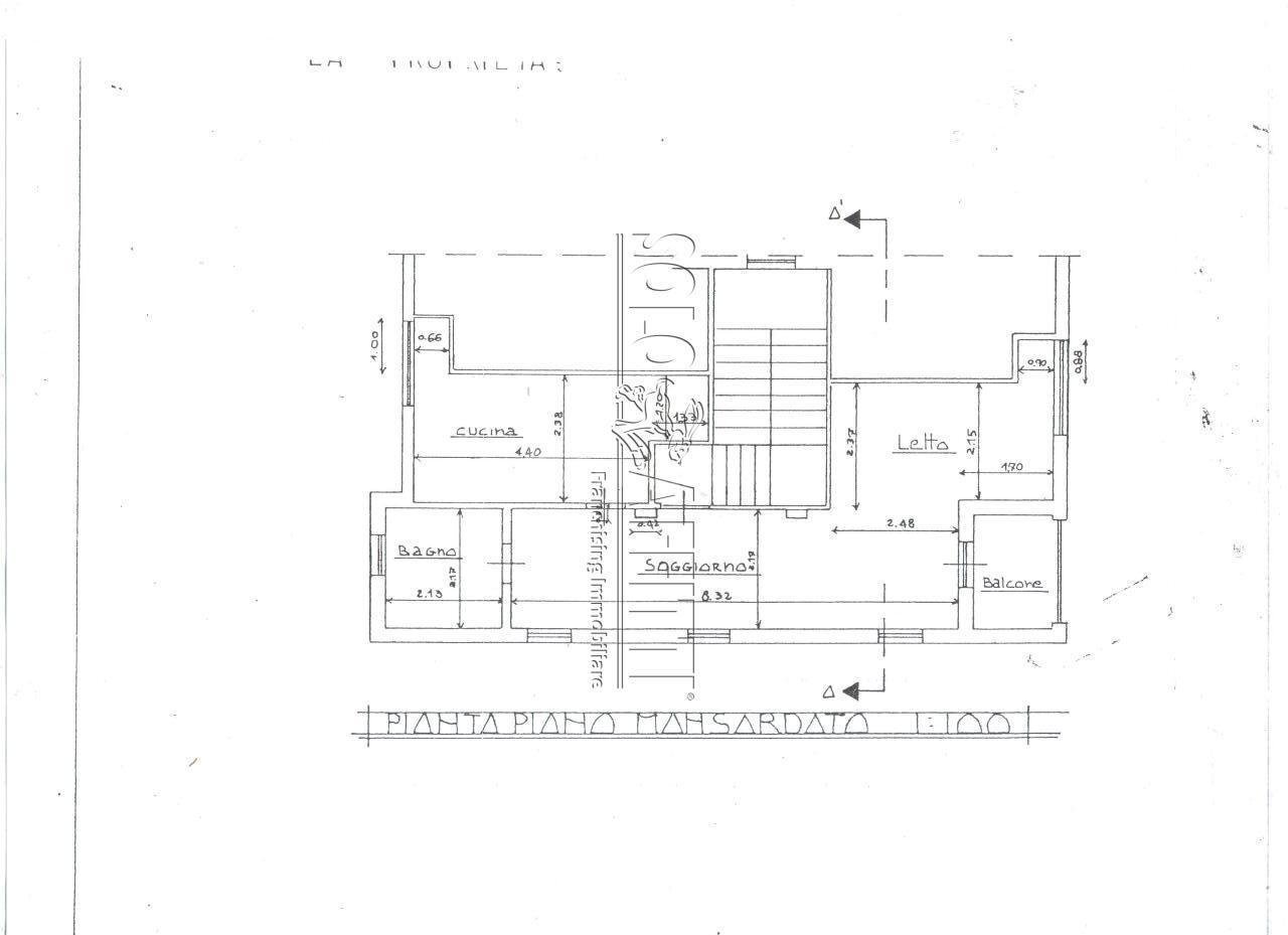 plan mansarda serra.jpg - Mansarda via dante alighieri, Beinasco - foto 3