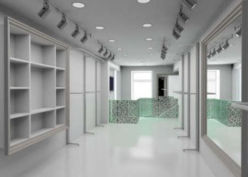 4381759-modern-interior-design-di-negozio-3d-rende - Locale Commerciale Via Cherea, Lucca - foto 1