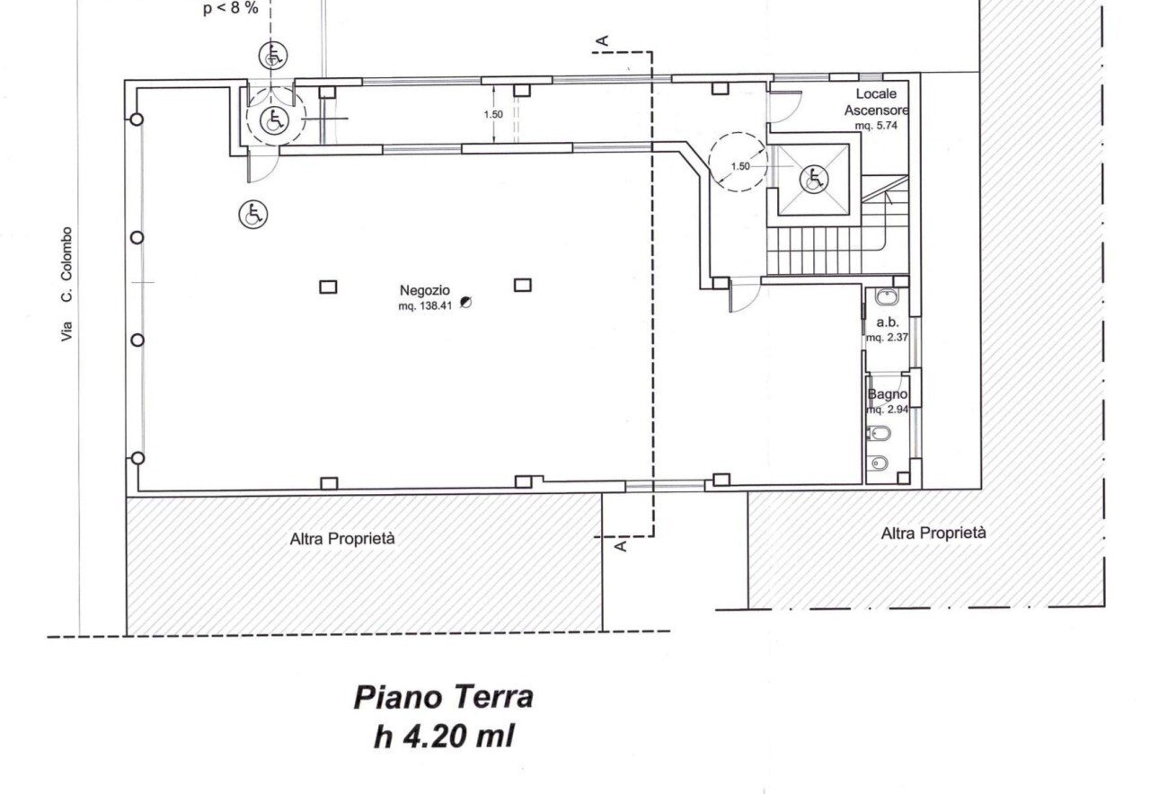 PIANTA.jpg - Locale Commerciale San Benedetto del Tronto - planimetria 1