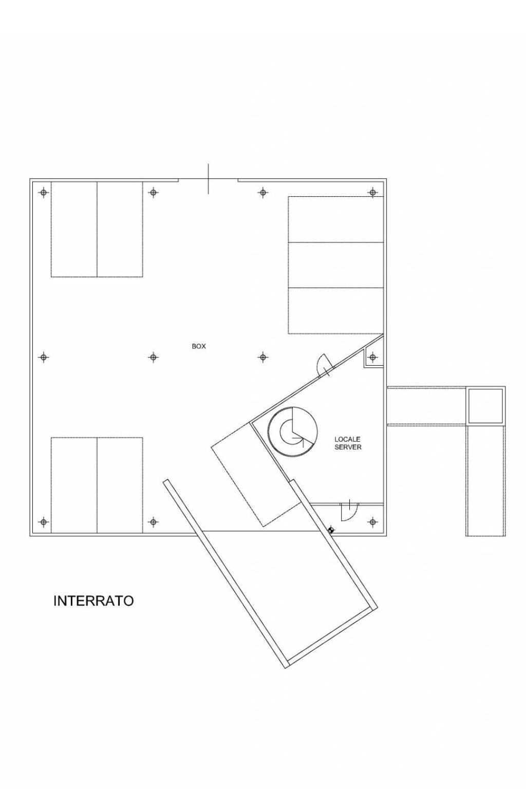 Capannone strada Provinciale della Selvagna, Gazzada Schianno - planimetria 1