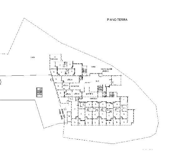 1.jpg - Albergo - Struttura ricettiva all'asta Strada Solaro 134, Sanremo - planimetria 1