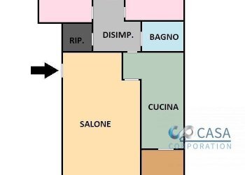 Trilocale Via Davide Campari, Roma - foto 24