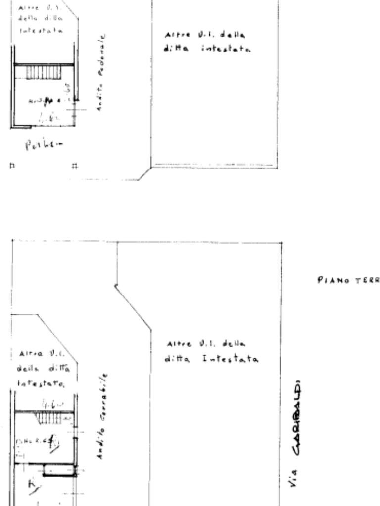 Negozio Negozio Via Cavour, Rovasenda - planimetria 1