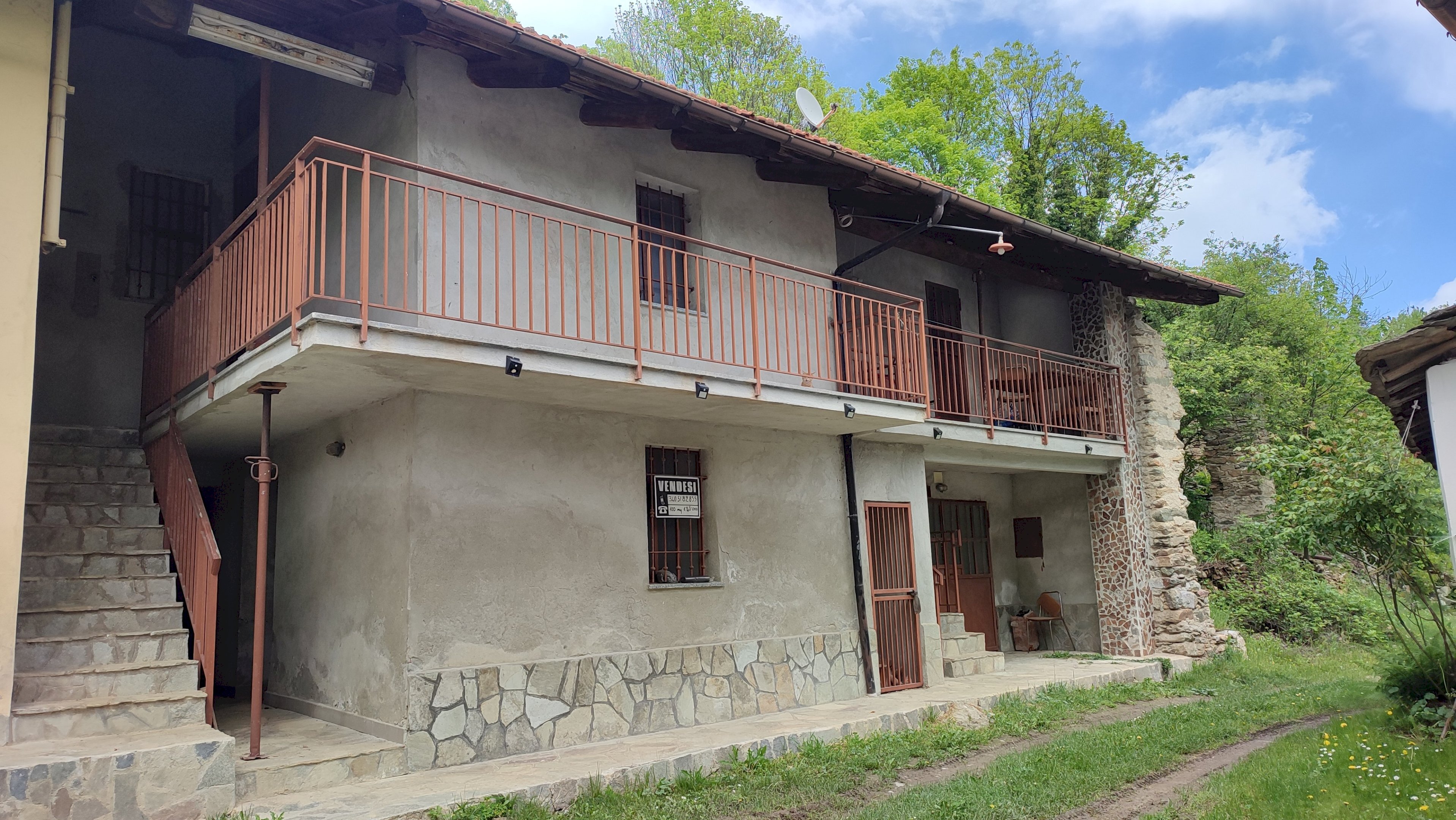 Porzione di casa Peralba, Venasca - foto 2