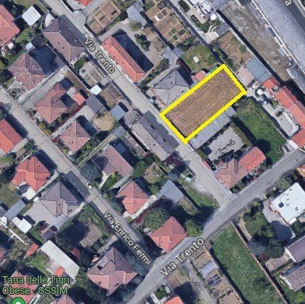 vista aerea - Terreno edificabile Via Trento 33, Nerviano - foto 2