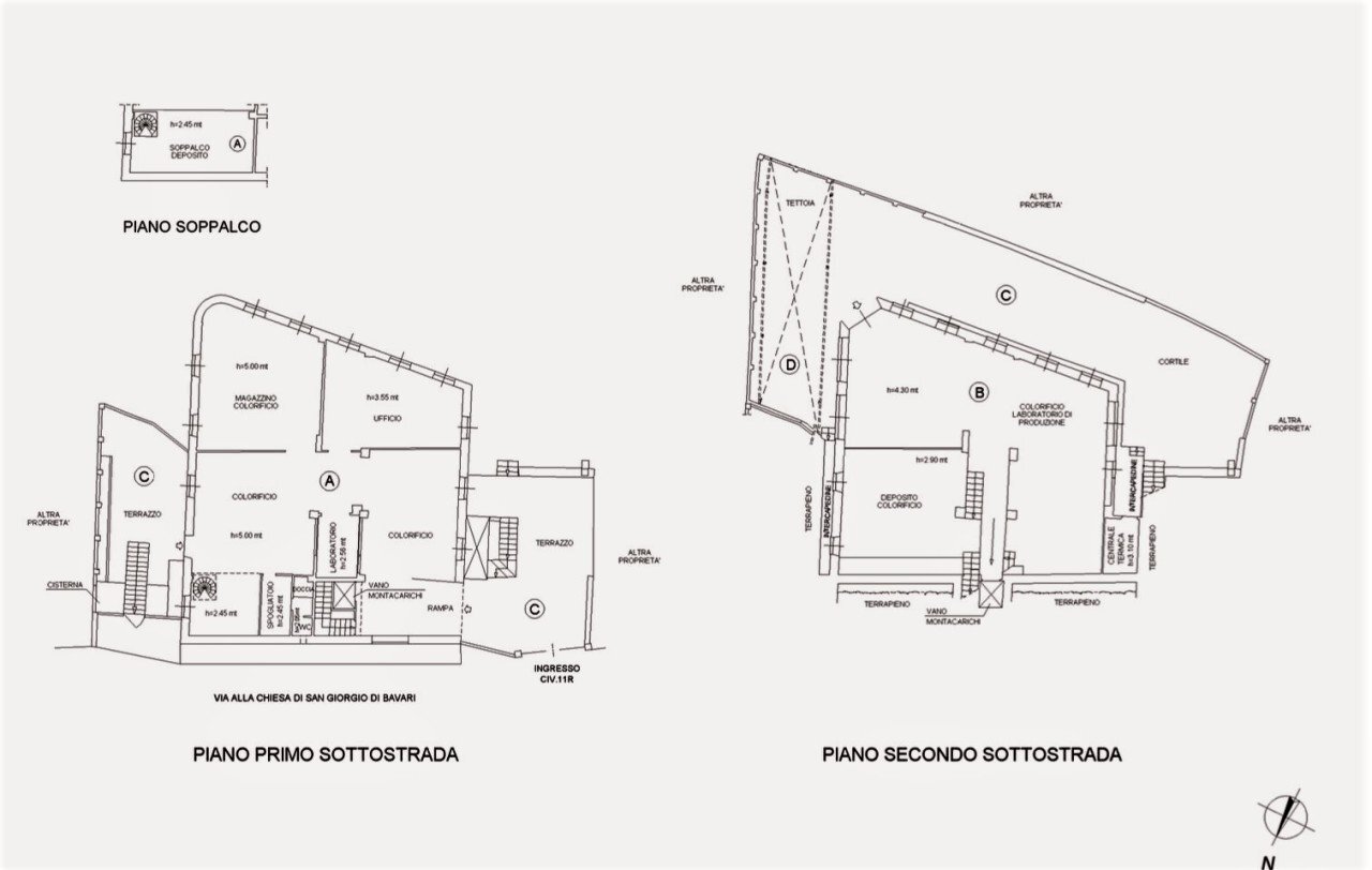 bav.jpg - Commercial Premises Via San Giorgio di Bavari, Genova - floor plans 1