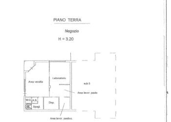 PLANIMETRIA - Negozio VIA DELLA CONA, Città Sant'Angelo - foto 17